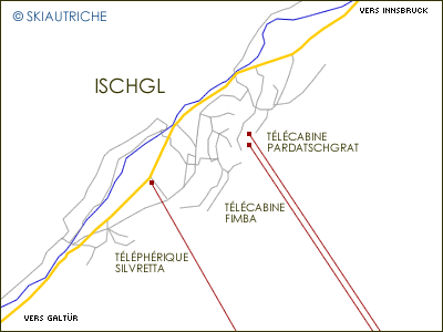 Map of Ischgl