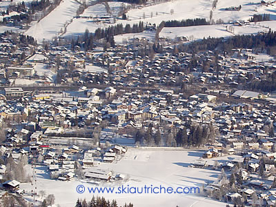 Skiing in Kitzbuhel Austria