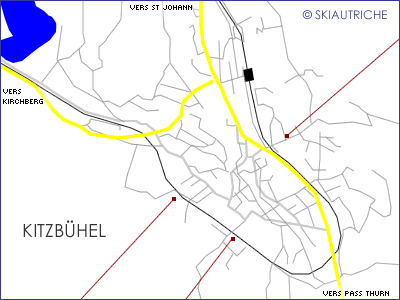 Map of Kitzbühel