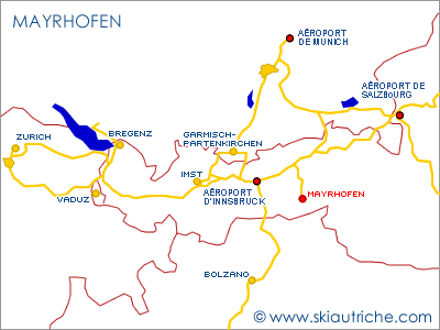 Mayrhofen Innsbruck Munich Salzburg